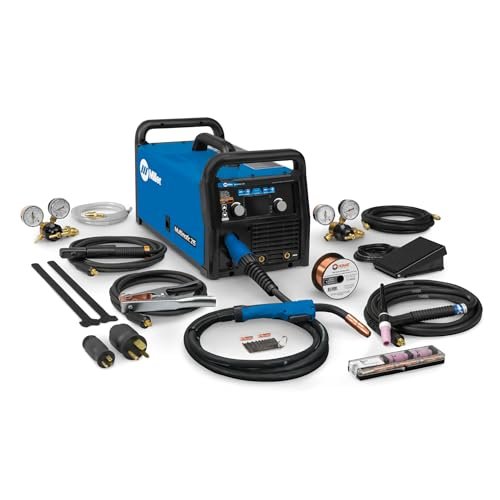 Miller Multimatic 215 Multiprocess Welder with TIG Kit -...