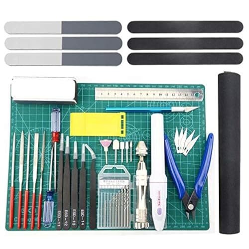 BXQINLENX Professional 33 PCS Model Tools Kit Modeler Basic...