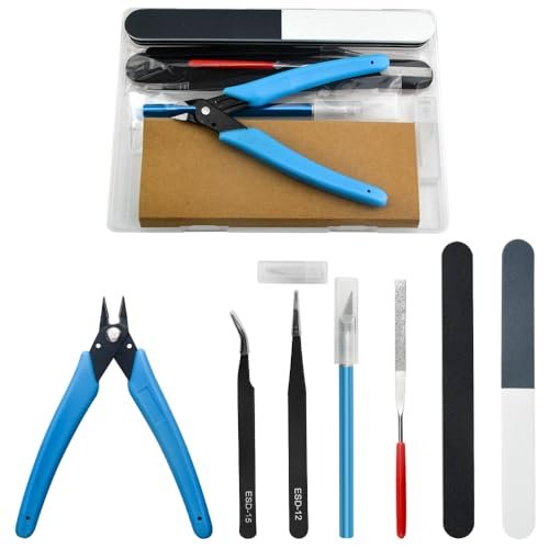 BXQINLENX Professional 8 PCS Model Tools Kit Modeler Basic...