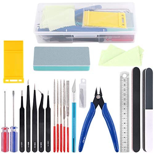 Rustark 21Pcs Modeler Basic Tools Craft Set Hobby Building...