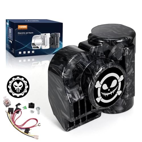 FARBIN Air Horn for Motorcycle 12V Train Horn for...