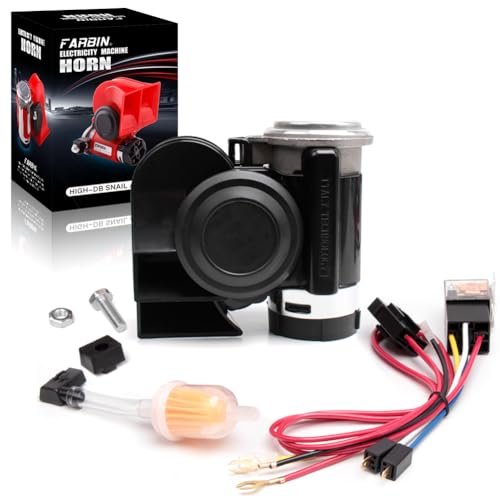 FARBIN Compact Air Horn with Compressor Snail Electric Car...