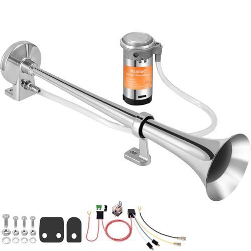 Train Horn for Truck 12v, 12 Volt Air Horns Super...