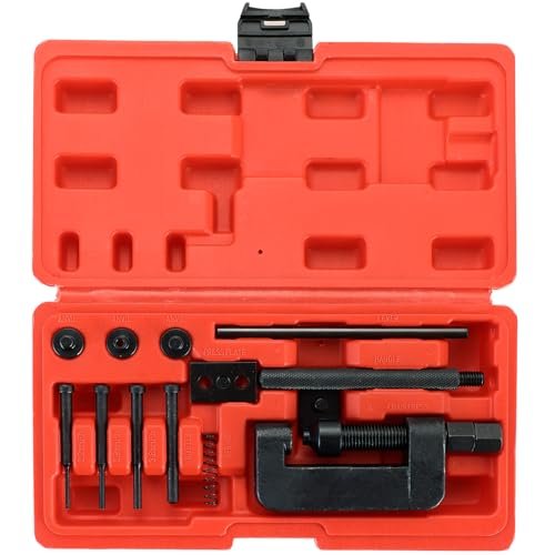 NYXOVA 13PCS Chain Breaker Tool Kit, Motorcycle Chain...