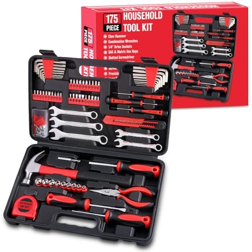 WINNER 175-Piece Multi-Purpose Automotive and Household...