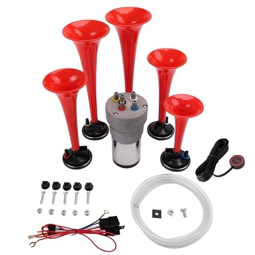 FARBIN Musical Air Horns Plays Dixieland Melody Music Horn...