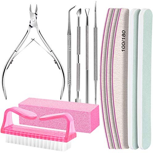 FANDAMEI Nail Care Kit, Nail Files 100/180, Nail Buffer...