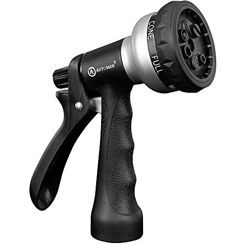 AUTOMAN-Garden-Hose-Nozzle, ABS Water Spray Nozzle, 7...