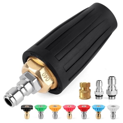 GIANTOOL Turbo Nozzle Pressure Washer, 4000 PSI...