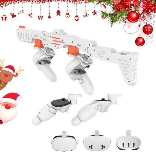 Relohas VR Handle Accessories for Meta Quest 2,3,3S, Gun...
