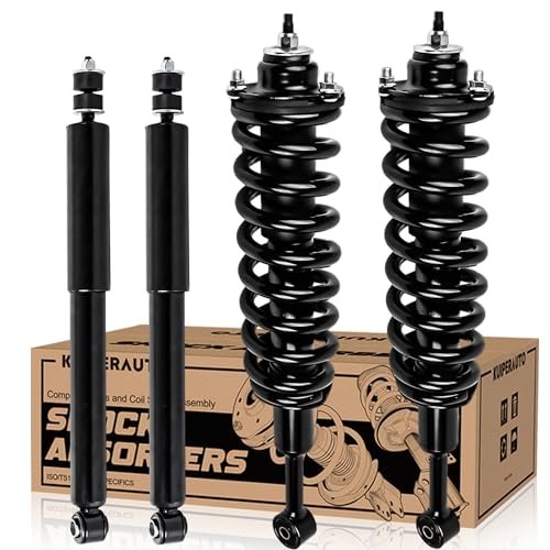 KUIPERAUTO Front and Rear Struts Complete Assembly Shocks...