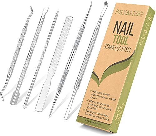 6-Pack Ingrown Toenail File and Lifters, Professional...