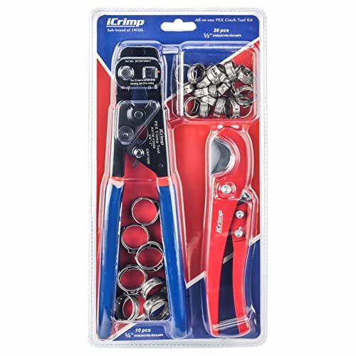 iCRIMP Ratchet PEX Cinch Tool with Removing function for...