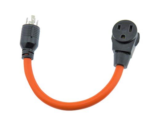 MPI Tools Nema L14-30P to 6-50R Generator Power Cord...
