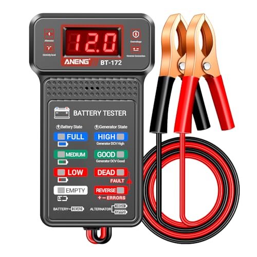 ANENG Car Battery Tester,12V Digital Automotive Batteries...