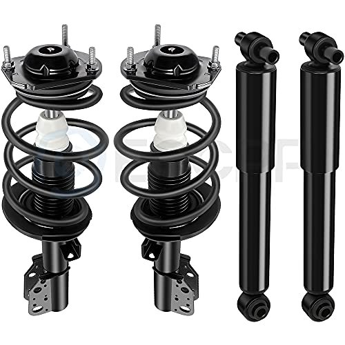 ECCPP Struts shocks 172518 37315 Front and Rear Pair...