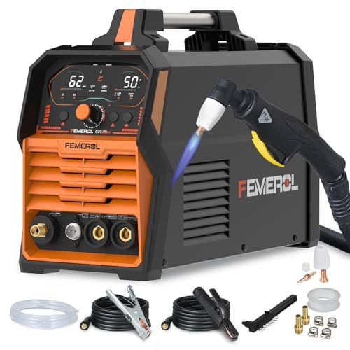 FEMEROL 3 in 1 Plasma Cutter/LIFT TIG/Stick Welder,50Amp...