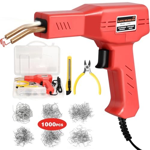 ATOLS Plastic Welder, 1000PCS Staples, Plastic Welding Kit,...