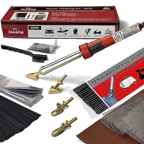 JOUNJIP Plastic Welding Kit Deluxe -UL Certified Plastic...