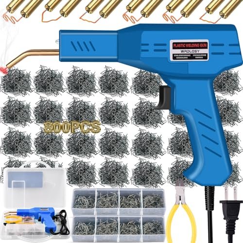 Wrdlosy Plastic Welder, 800PCS Staples, Plastic Welding...
