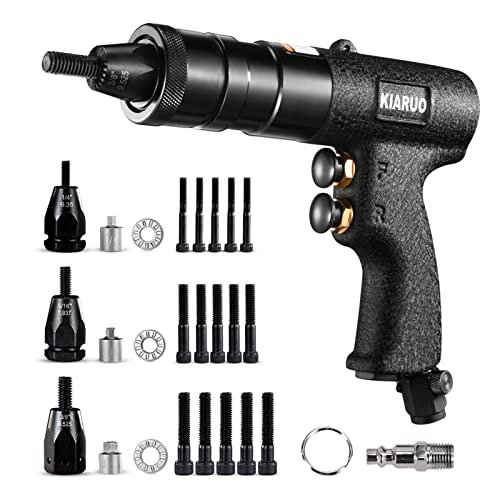 KIARUO Pneumatic Rivet Nut Gun with Self-locking Head Gun...