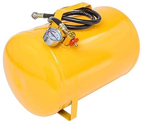 JEGS 5-Gallon Portable Air Tank | 125 PSI Maximum...