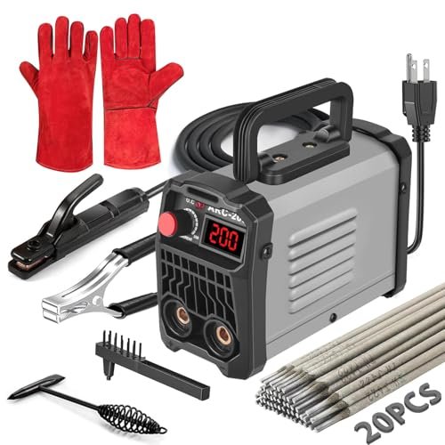 Hpoouo 200Amp 20PCS Rods Stick Welder, Super MINI Portable...
