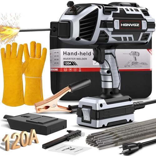 Welding Machine Handheld,20-120A 110V Portable Stick Welder...