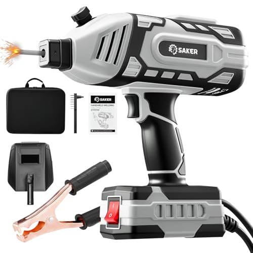 Saker Portable Welding Machine, 110V Arc Stick Welder with...