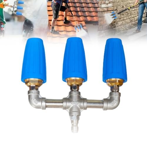 4000 Psi Triple Turbo Nozzle Pressure Washer, 360° Rotating...