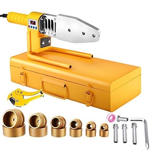 1200W Electric Plastic Pipe Welder Kit, PPR/PE/PB Plastic...