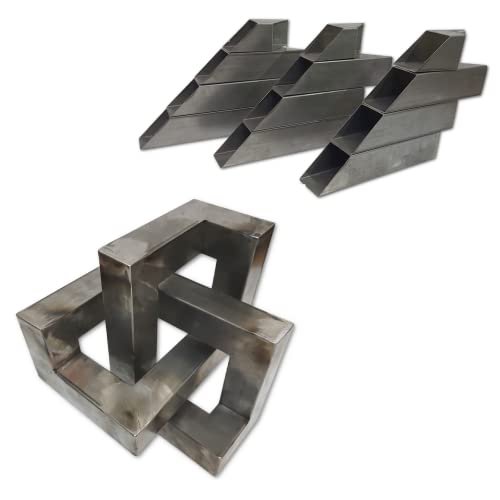 Just Weld It -Geometric Knotted Steel Sculpture Welding...