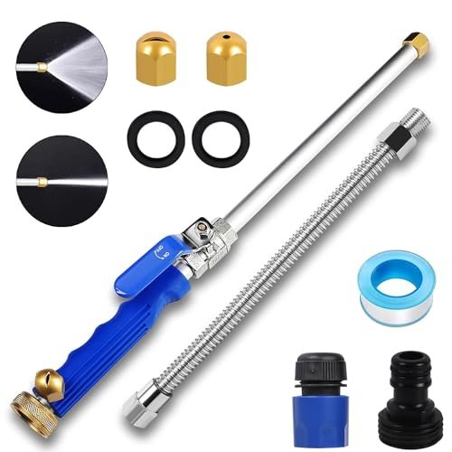High Pressure Power Washer Wand, Watering Sprayer Cleaning...