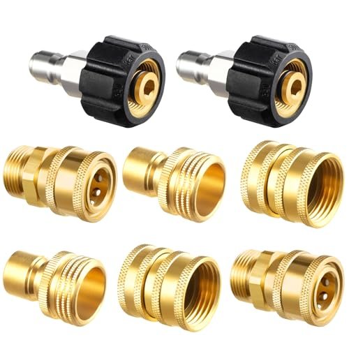 Twinkle Star Pressure Washer Adapter Set, Quick Disconnect...