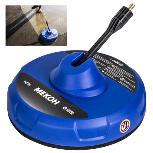MEKOH 14” Electric Pressure Washer Surface Cleaner...