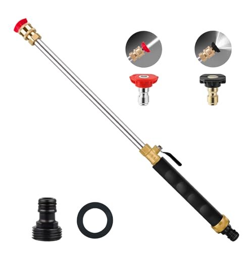 2025 Upgraded Jet Nozzle Power Washer for Garden Hose,...