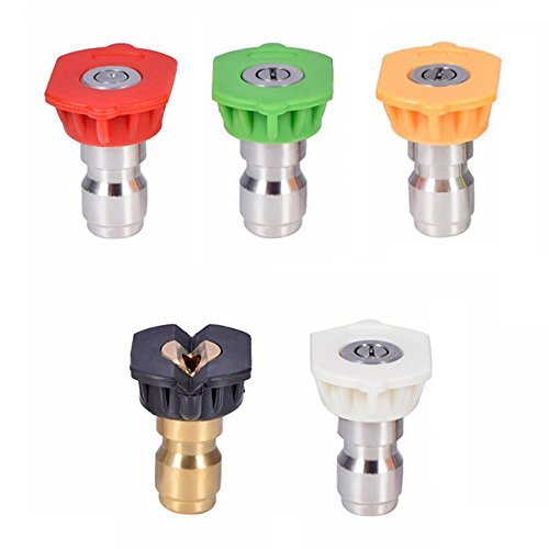Twinkle Star Pressure Washer Nozzle Tips Multiple Degrees,...