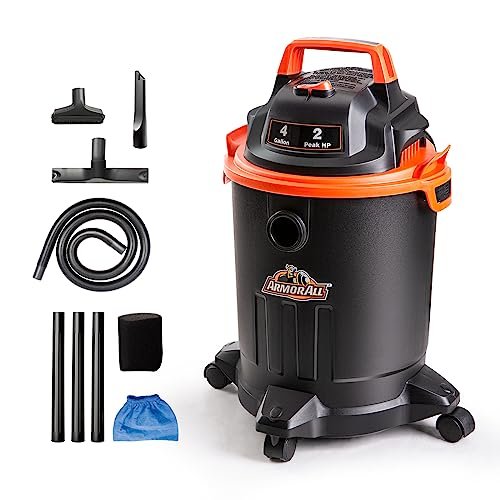 Armor All VO405P 0901 4 Gallon Wet/Dry Vac 2.0 Peak...