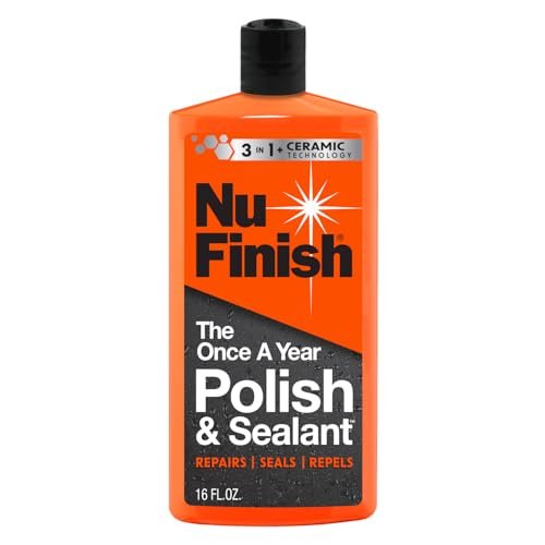 Nu Finish Once a Year Polish and Sealant, Car Polish...