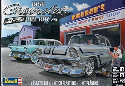 Revell 85-4504 1956 Chevy Del Ray 2N1 Model Car Kit...