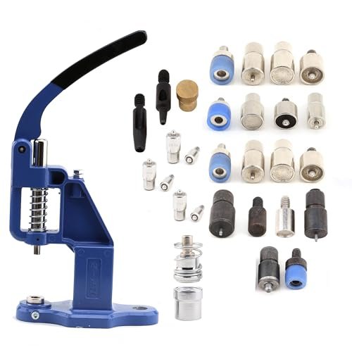 Hand Press Machine All in One Set for Install Rivets,...