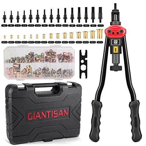 GIANTISAN Rivet Nut Tool, 16-inch Rivnut Tool Kit with 15...