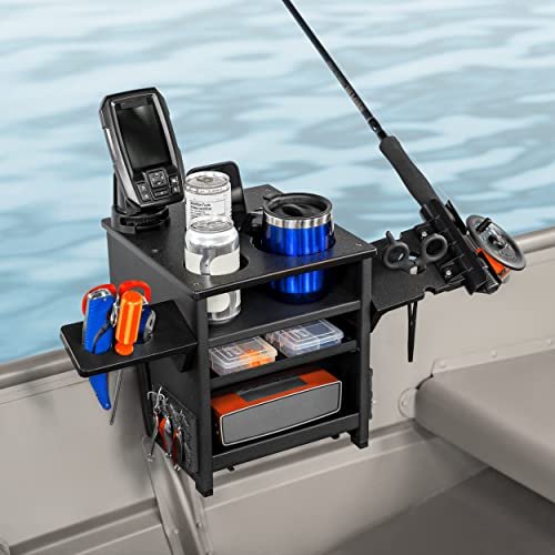 Jon Boat Rod Holder and Storage Organizer - John Boat...