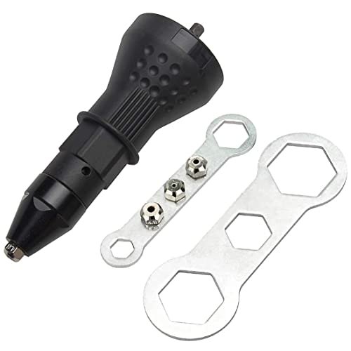 Riveter Adapter,Cordless Rivet Gun,Electric Drill Tool Kit...