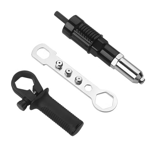 Sandfren Car Rivet Gun Adapter, Alloy Steel Riveter Gun...