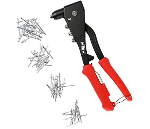 ARES 70017 - Professional Pop Rivet Gun with 60 Rivets...