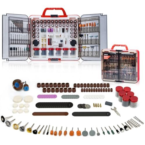 SHALL 508-Piece Rotary Tool Accessories Kit, Universal...