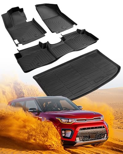 DiffCar® for Kia Soul Floor Mats & Cargo Liner 2014...