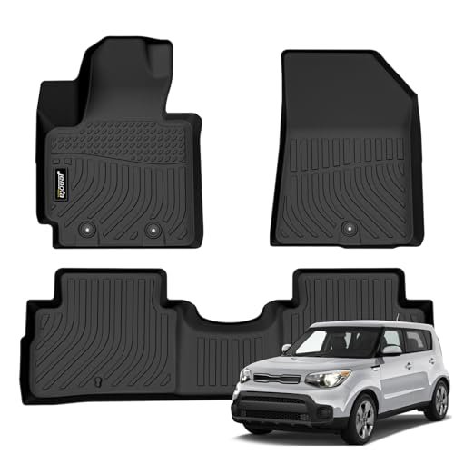 Jenofa-Floor Mats for Kia Soul 2014-2019 Floor Liner...