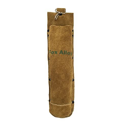 Fox Alloy 100% Leather Arc Welding Rod Bag Electrode...